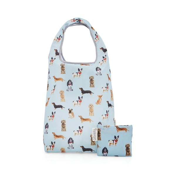 Nakupovalna vrečka Cooksmart ® Curious Dogs, 25,5 x 46 cm