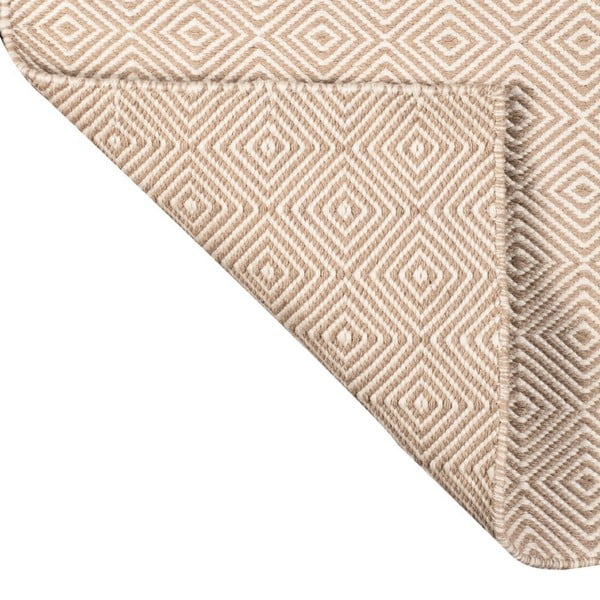 Krem obojestranska zunanja preproga iz reciklirane plastike Green Decore Solitaire, 120 x 180 cm-image-4