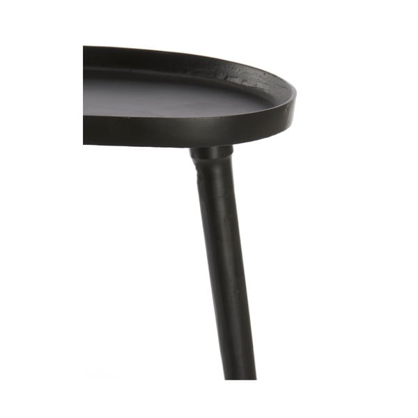 Kovinska stranska mizica 30x53 cm Lienz – Light & Living-image-3