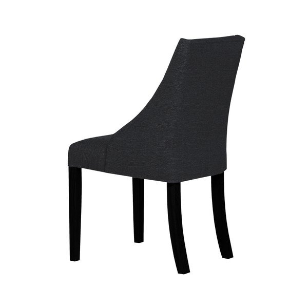 Antracitno siv stol s črnimi bukovimi nogami Ted Lapidus Maison Absolu-image-3
