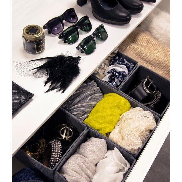 Komplet 3 sivih organizatorjev Bigso Box of Sweden Predal-image-2