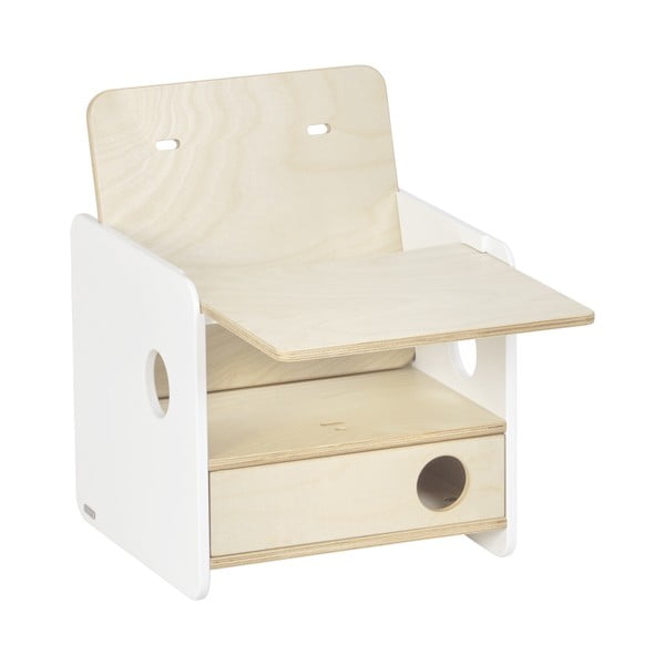 Pladenj za otroški stol v naravni barvi Nuun – Kave Home-image-3