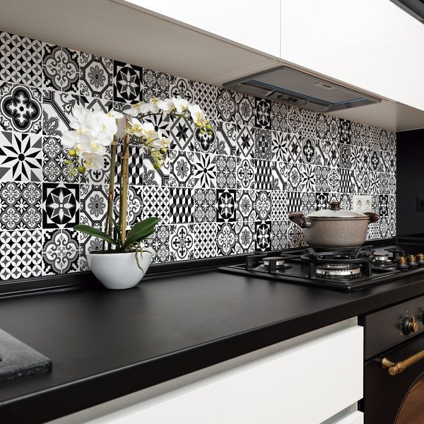 Set 24 stenskih nalepk Ambiance Chikito, 10 x 10 cm-image-2