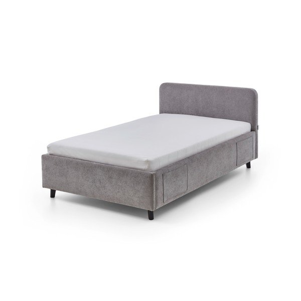 Siva otroška postelja brez letvenega dna 120x200 cm Cosy – Meise Möbel-image-4