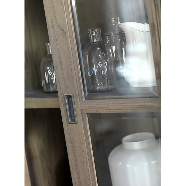 Vitrina Križ, dimljen, 130x210x43 cm-image-3