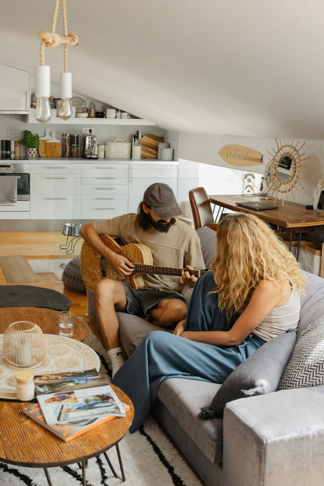 Navdih: Dnevna soba, Boho stil, Bonami na obisku