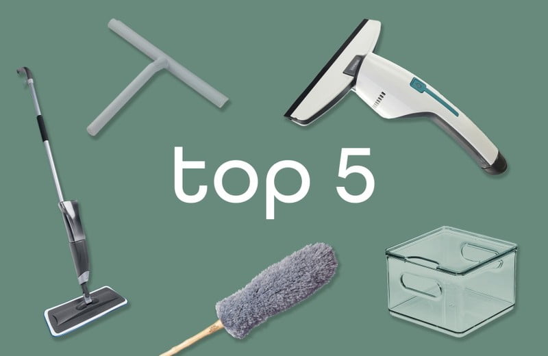 TOP 5: Pripomočki za predbožično čiščenje