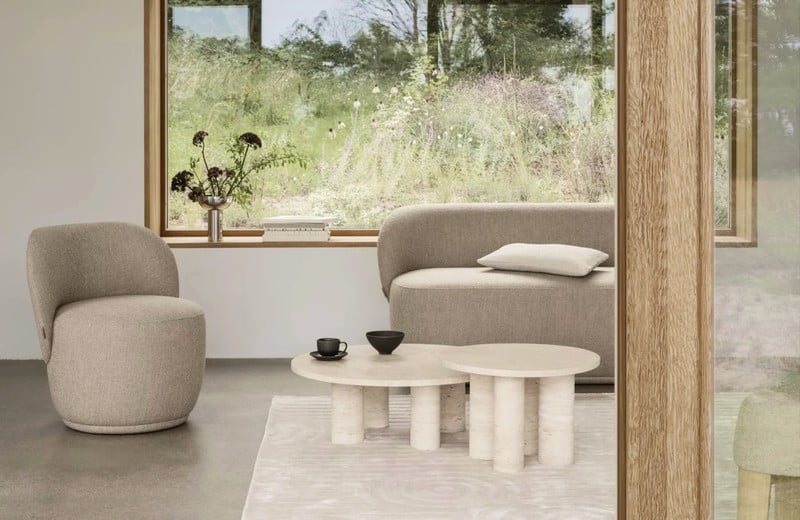 Trend Soft Luxury: Les in kamen v interierju