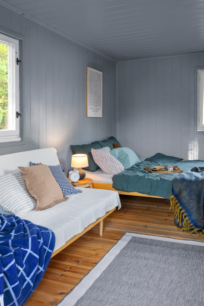 Navdih: Rustikalni stil, Spalnica, Tekstil