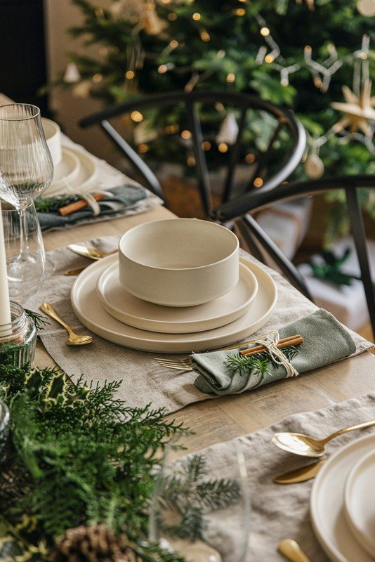 Navdih:  Božič, Dekoracija, Jedilnica