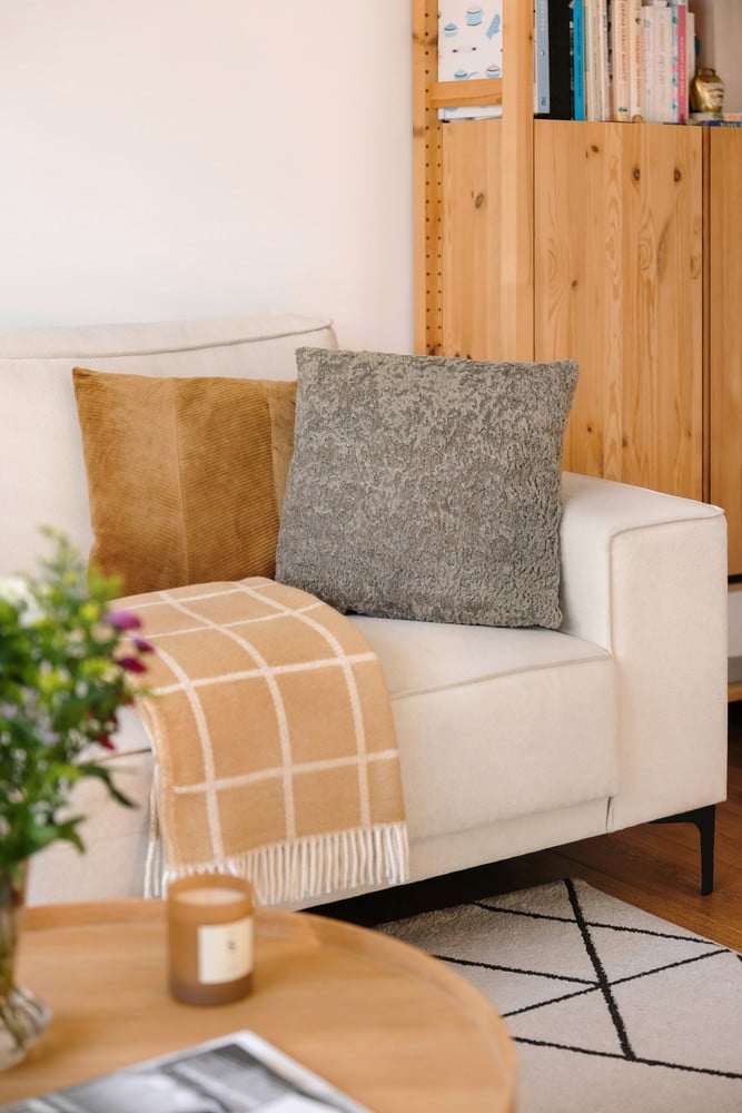 Navdih: Dnevna soba, Skandinavski stil, Tekstil