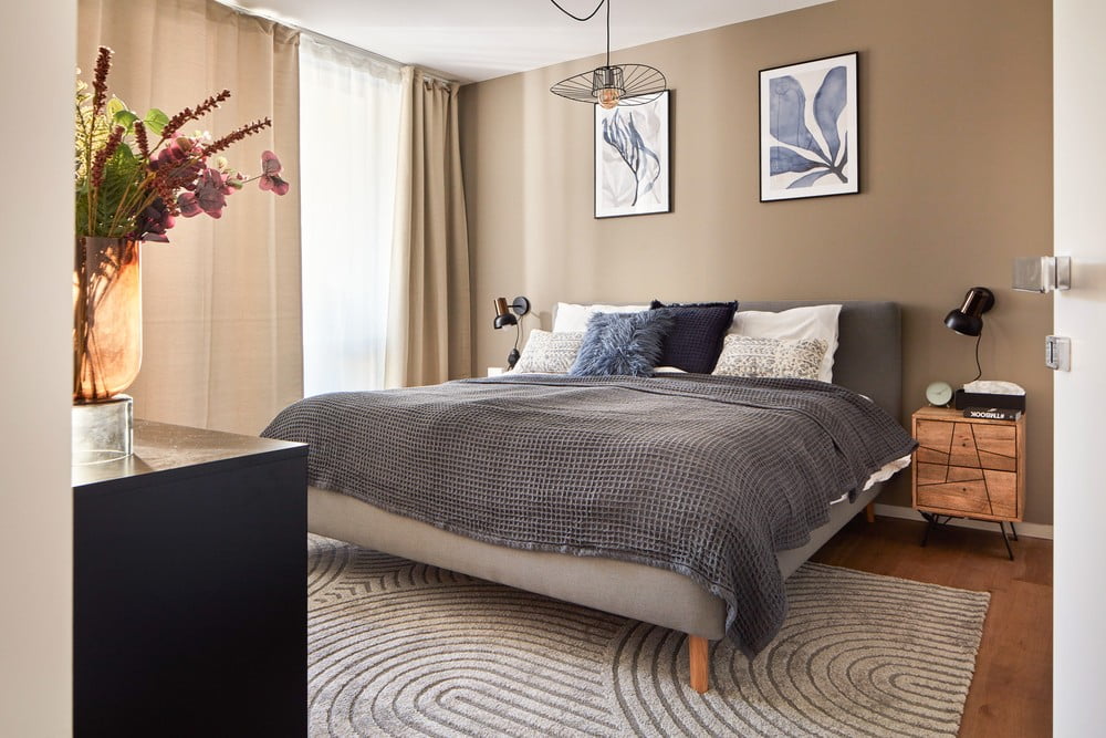 Navdih: Spalnica, Skandinavski stil