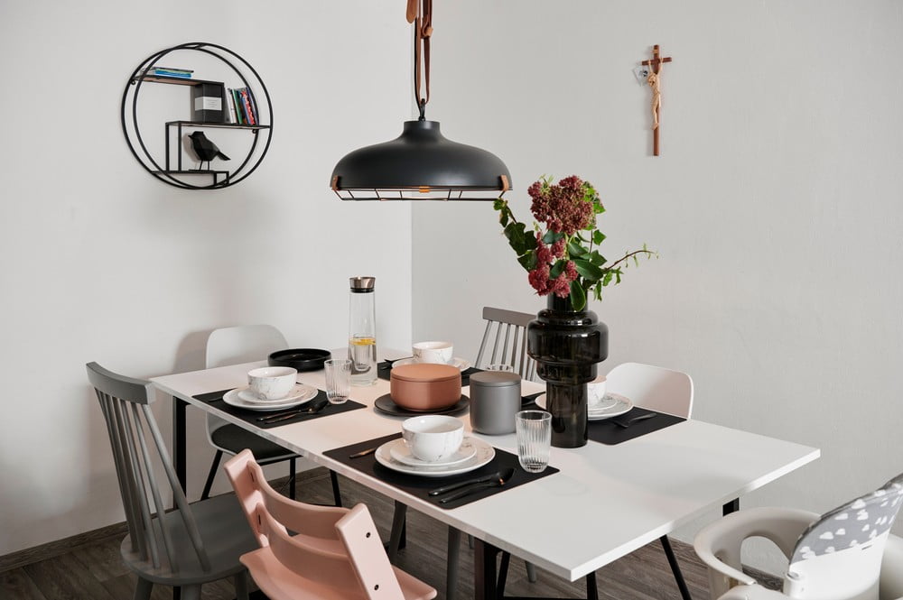 Navdih: Jedilnica, Skandinavski stil