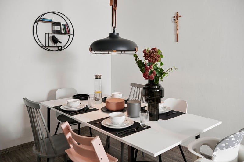 Navdih: Jedilnica, Skandinavski stil