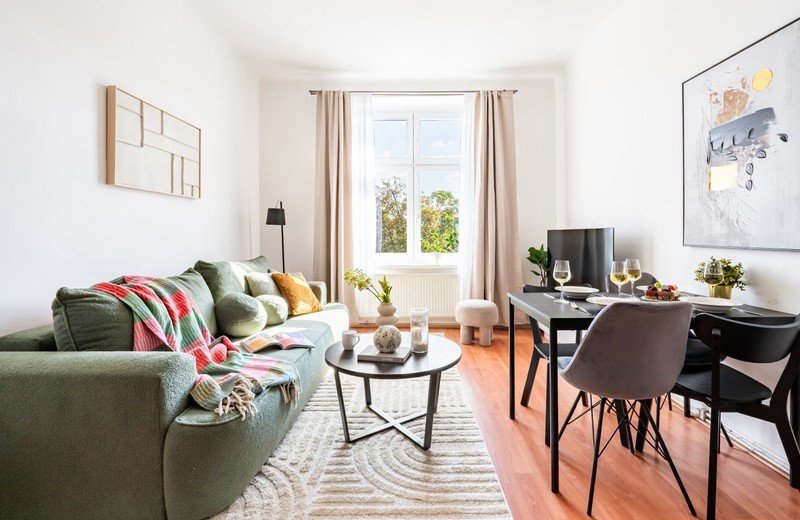 Funkcionalno in udobno stanovanje, polno barv