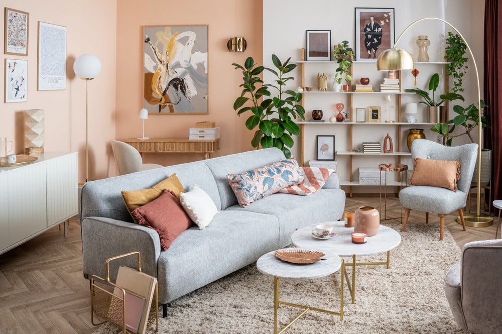 Navdih: Dnevna soba, Tekstil