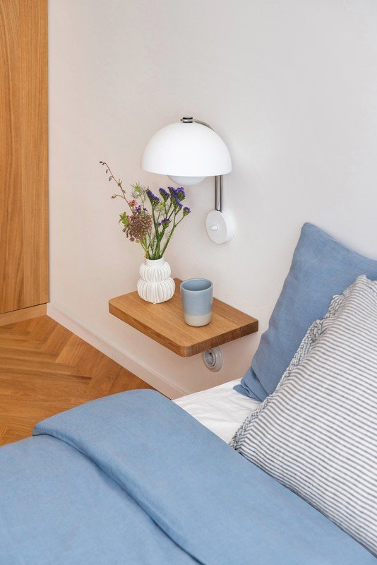 Navdih: Spalnica, Skandinavski stil