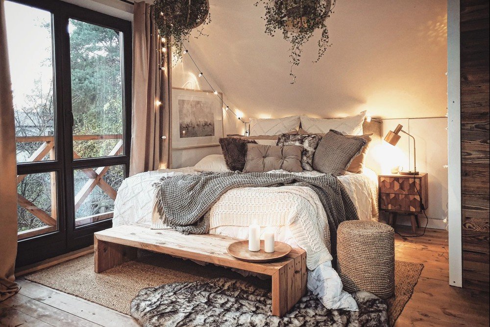 Navdih: Zima, Spalnica