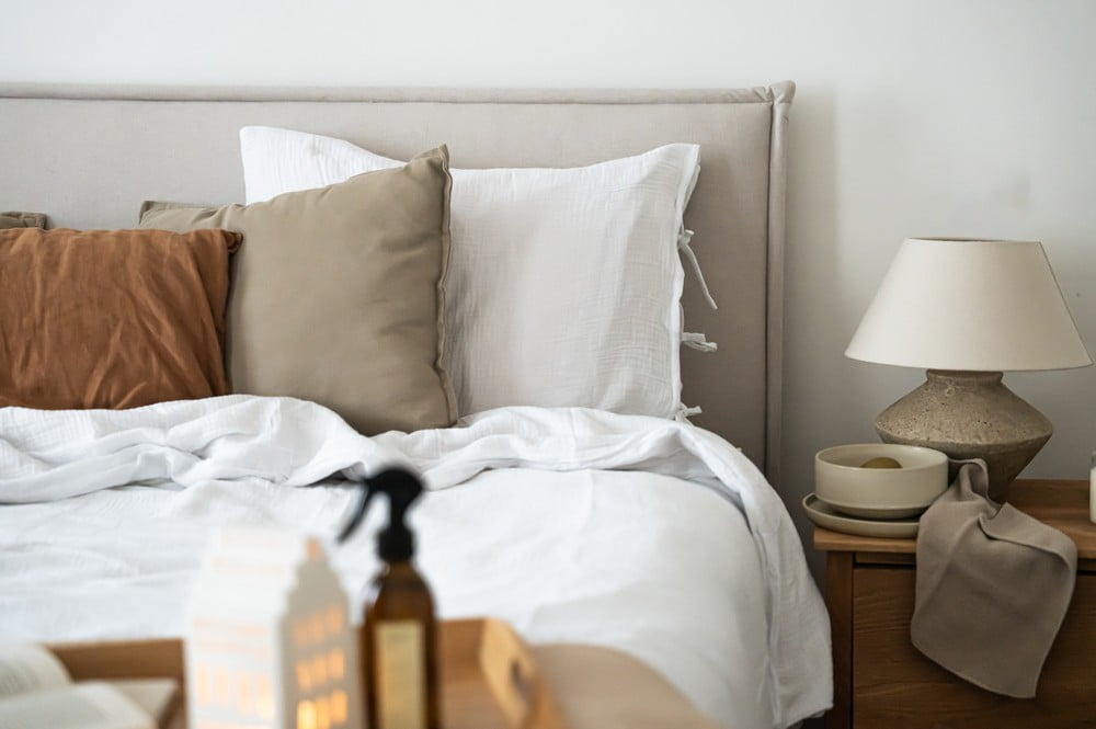 Navdih: Spalnica, Klasični stil, Jesen, Tekstil