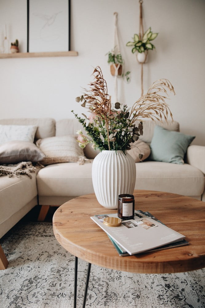 Navdih: Boho stil, Dnevna soba