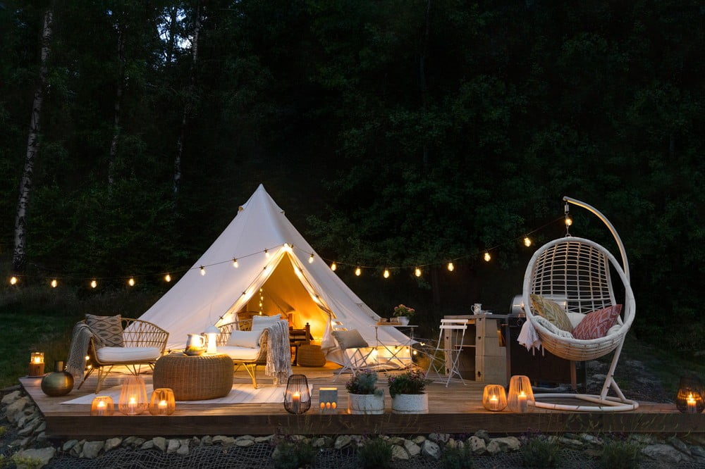 Navdih: Boho stil, Vrt