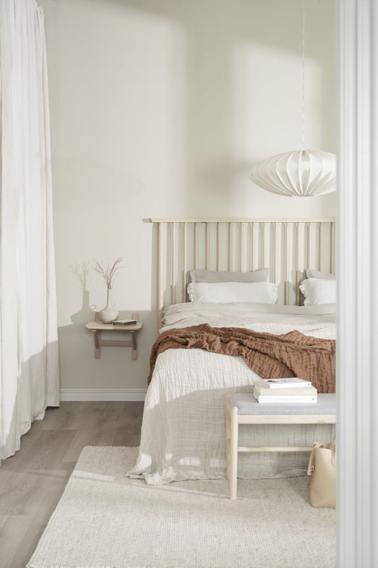 Navdih: Spalnica, Skandinavski stil