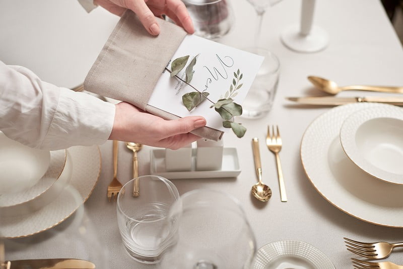 Navdih: Jedilnica, Tekstil