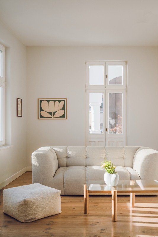 Navdih: Skandinavski stil, Dnevna soba