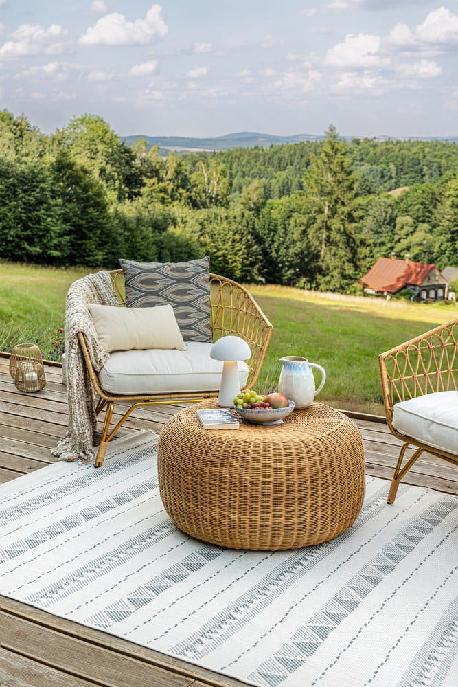 Navdih: Boho stil, Vrt, Tekstil