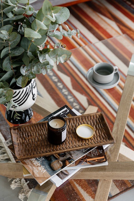 Navdih: Boho stil, Dnevna soba