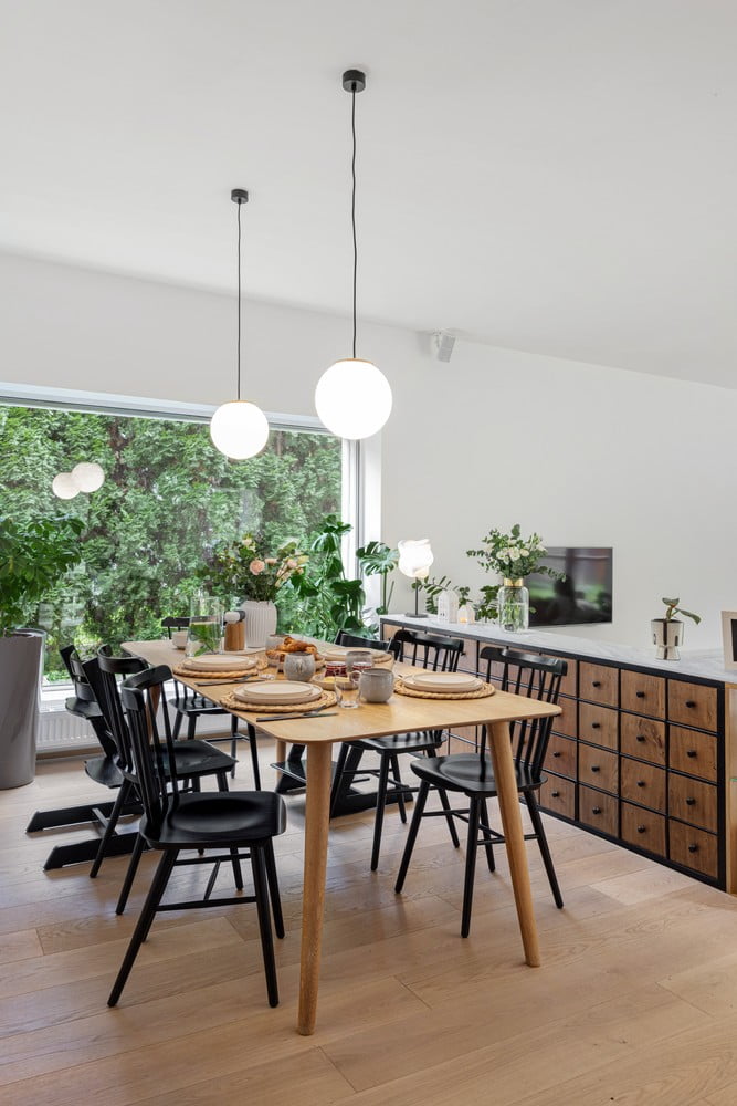 Navdih: Kuhinja in jedilnica