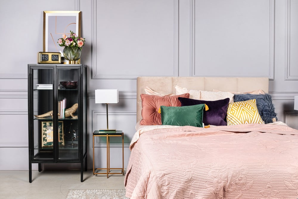 Navdih: Glamurni stil, Spalnica