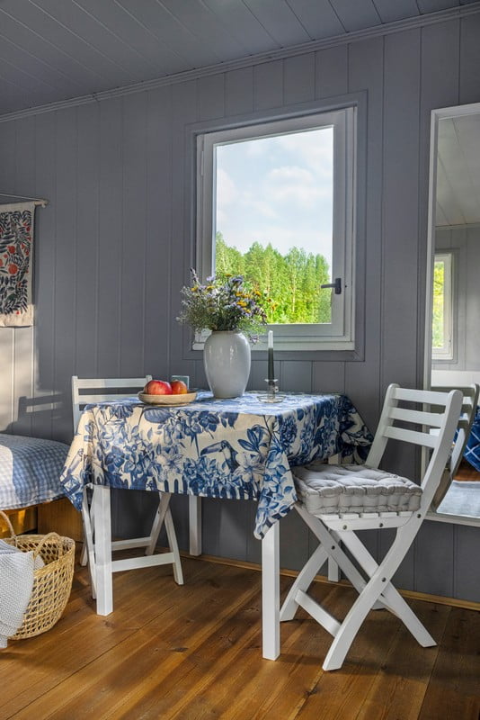 Navdih: Rustikalni stil, Jedilnica, Tekstil