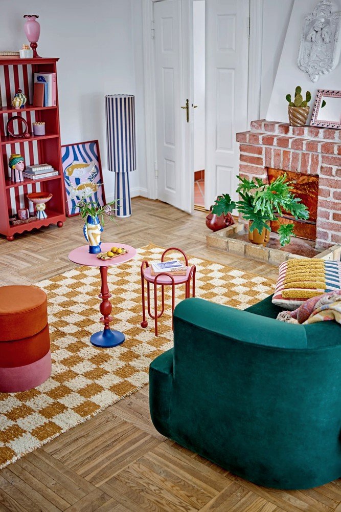 Navdih: Dnevna soba, Dekoracija