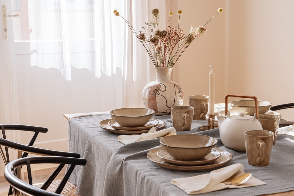 Navdih: Boho stil, Jedilnica