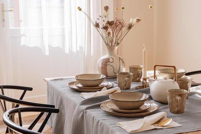 Navdih: Boho stil, Jedilnica