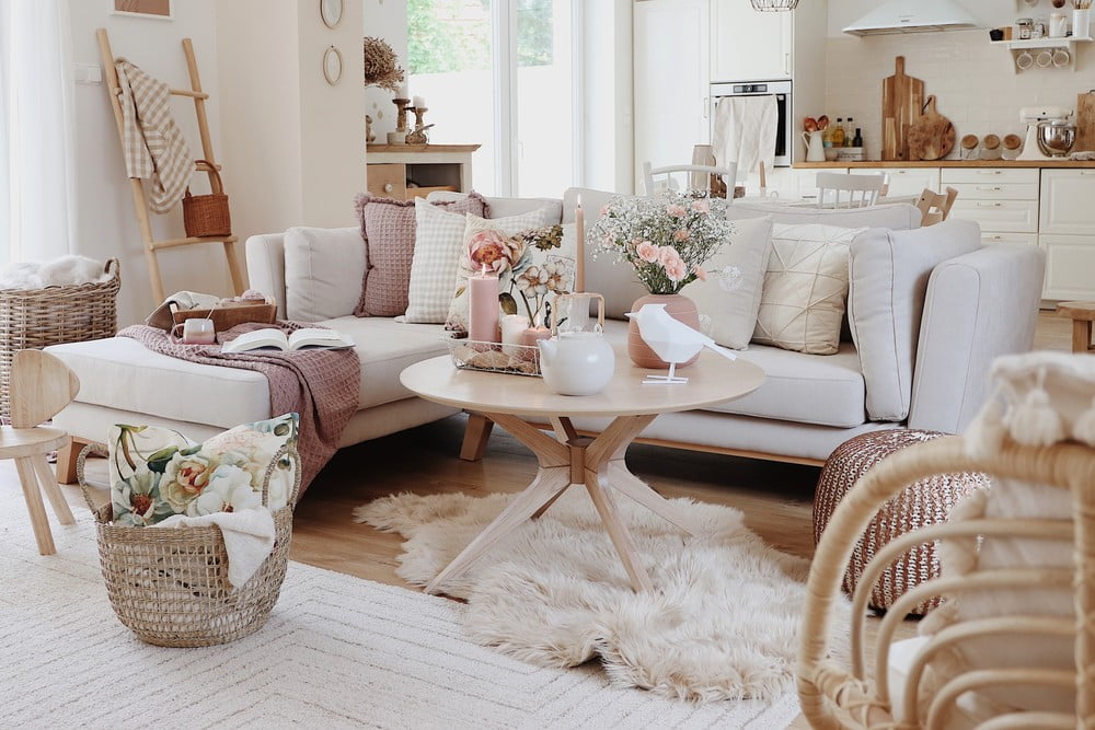 Navdih: Dnevna soba, Romantični stil