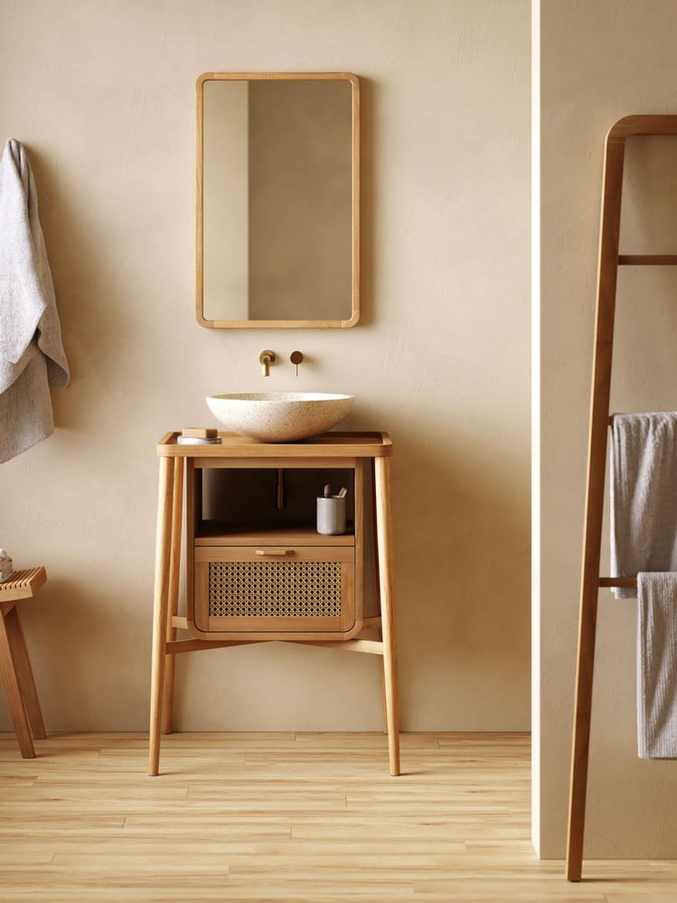 Navdih: Kopalnica, Boho stil, Skandinavski stil