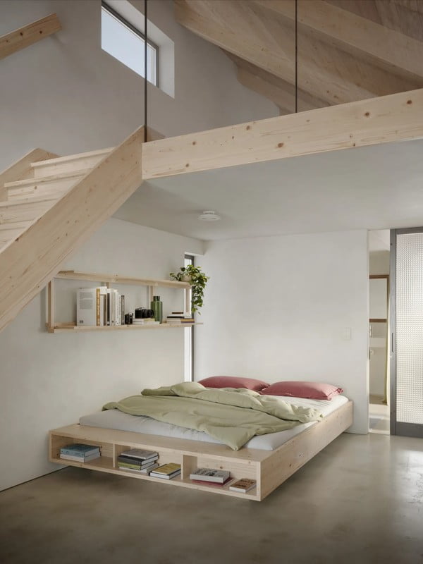 Navdih: Spalnica, Skandinavski stil