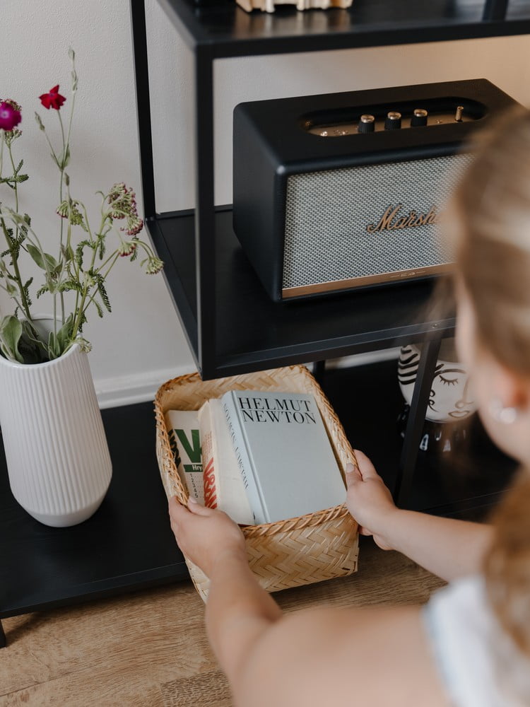 Navdih: Dnevna soba, Čiščenje in organizacija