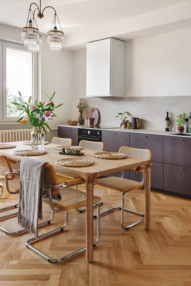 Navdih: Jedilnica, Kuhinja in jedilnica