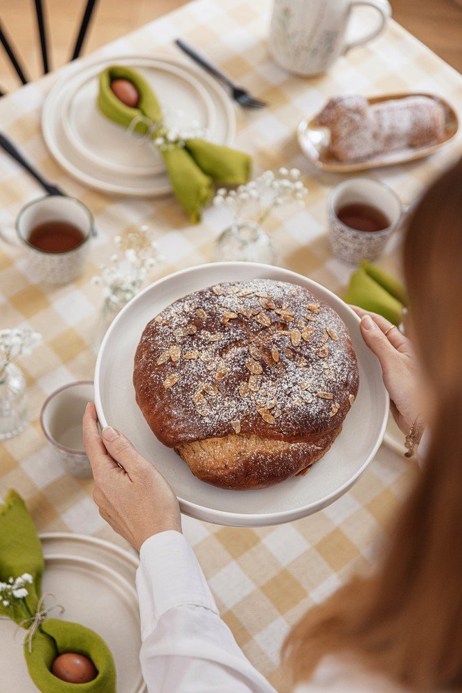 Navdih: Velika noč, Tekstil