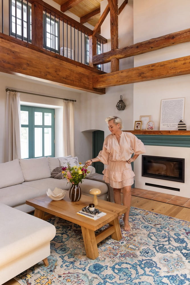 Navdih: Dnevna soba, Rustikalni stil