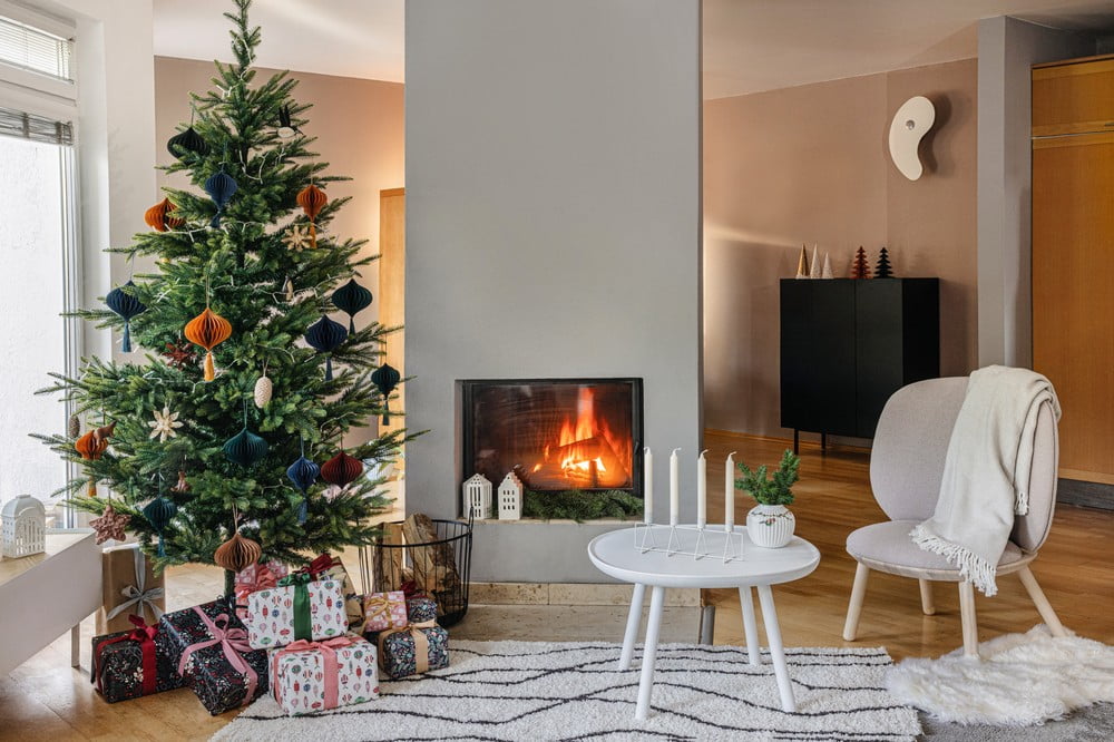 Navdih:  Božič, Dnevna soba