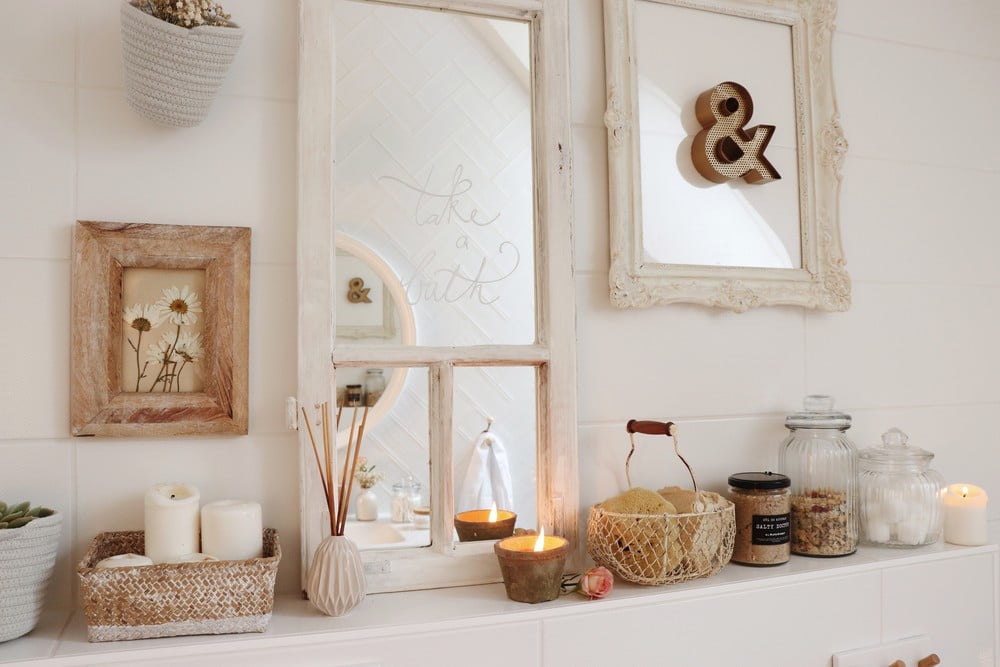 Navdih: Kopalnica, Rustikalni stil