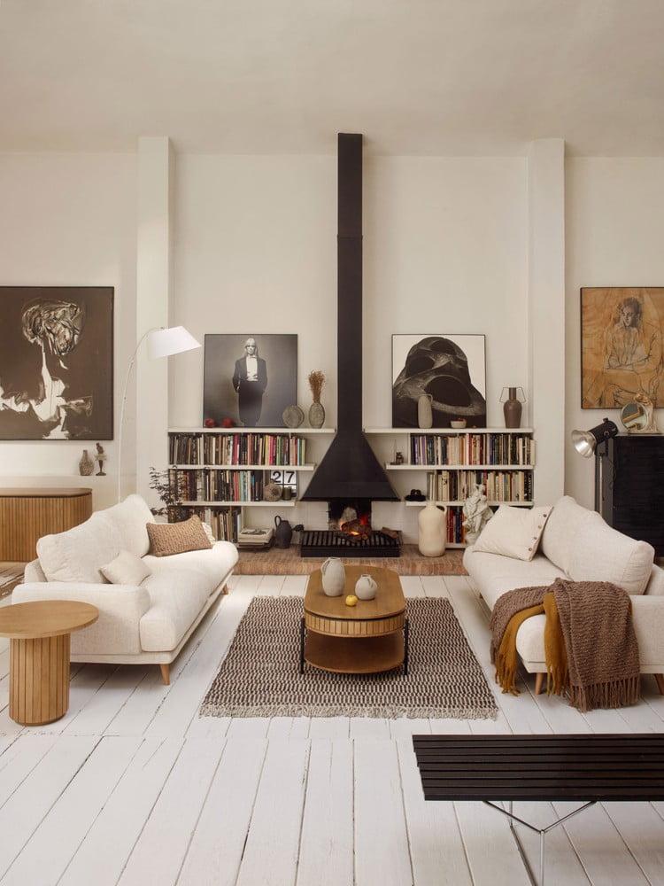 Navdih: Dnevna soba, Skandinavski stil