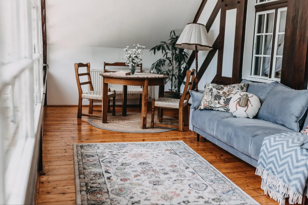 Navdih: Dnevna soba, Rustikalni stil