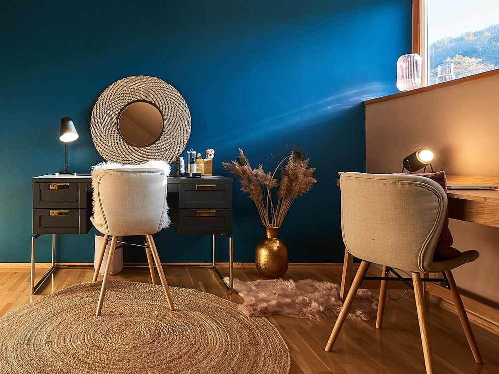 Navdih: Glamurni stil, Pisarna