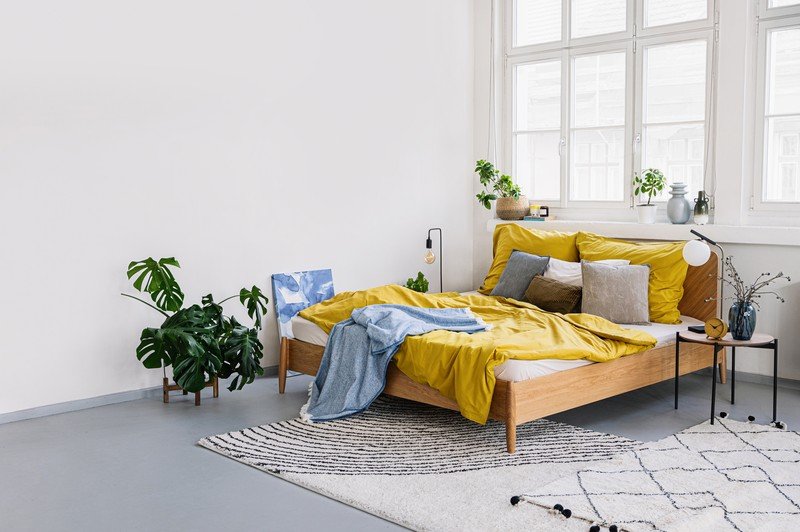 Navdih: Spalnica, Skandinavski stil