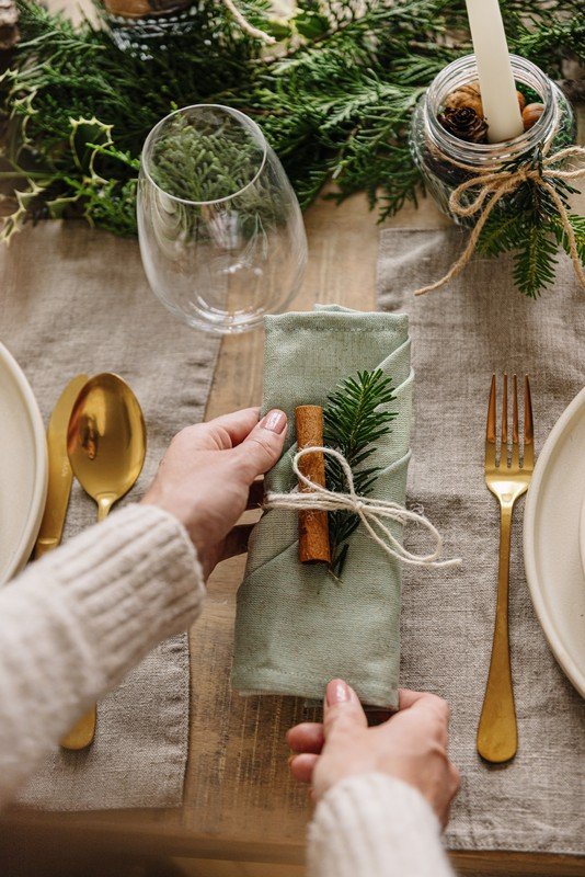 Navdih:  Božič, Dekoracija, Jedilnica